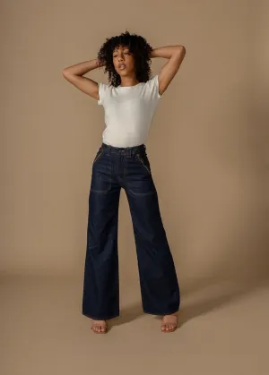 Rowan Wide Leg || Rinse