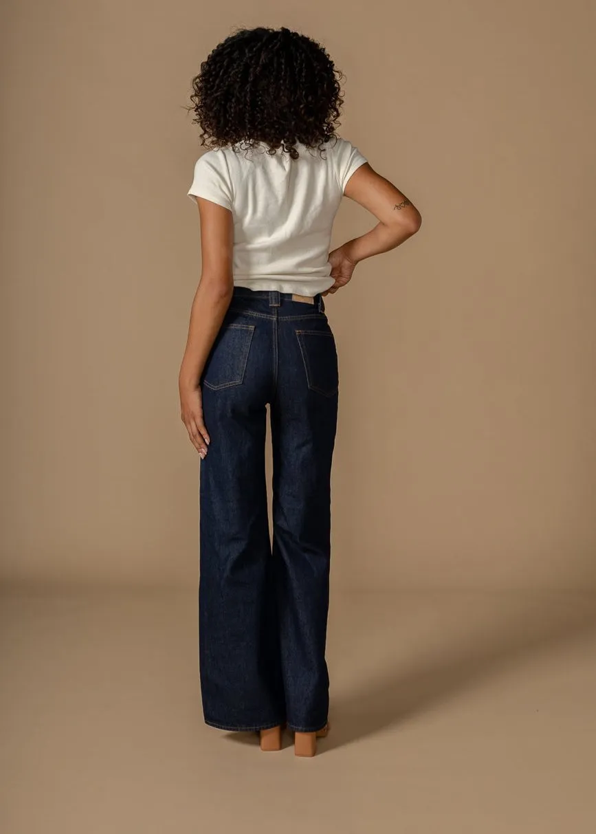 Rowan Wide Leg || Rinse
