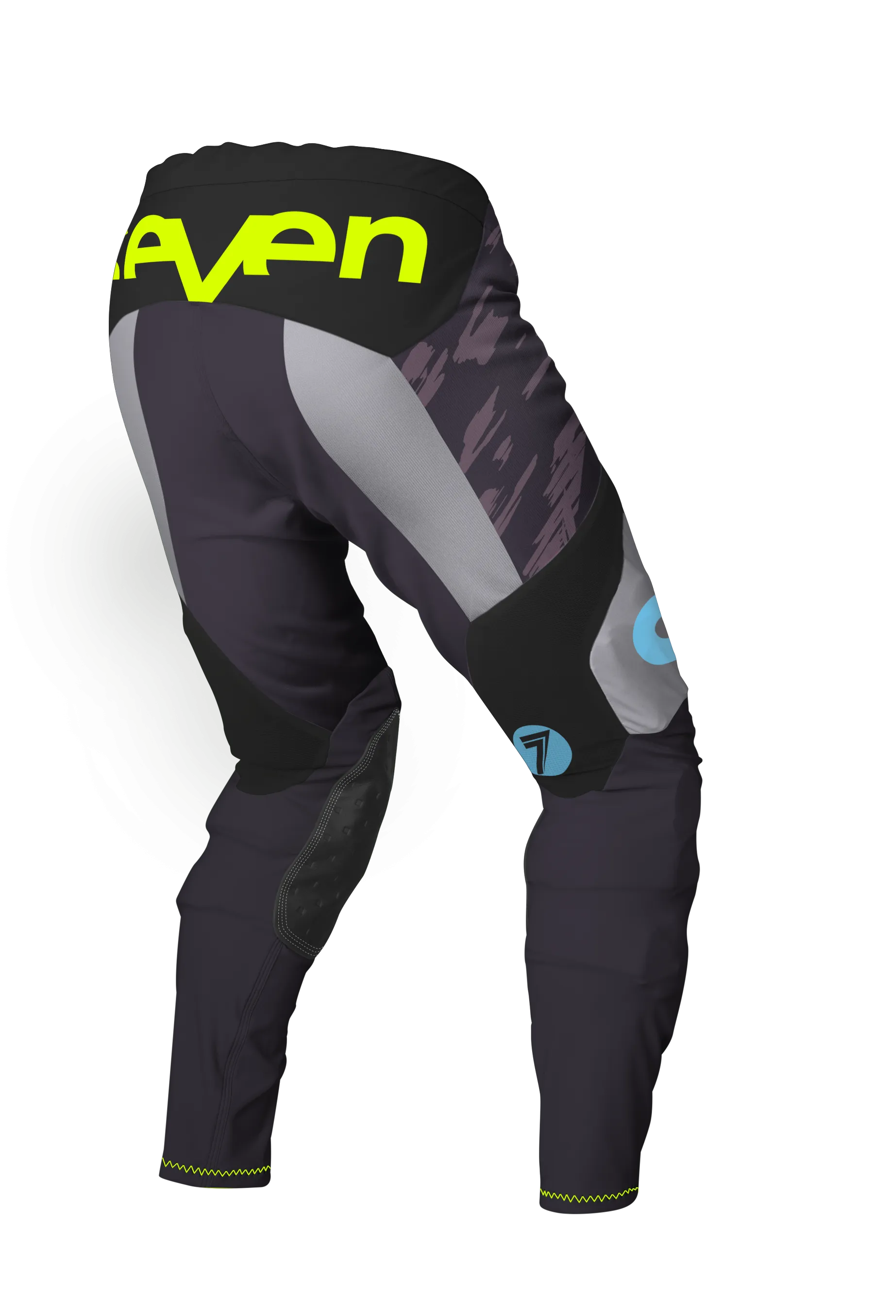 SALES SAMPLE - Seven Rival Clash Pant - (Gray / B-Berry) (30)