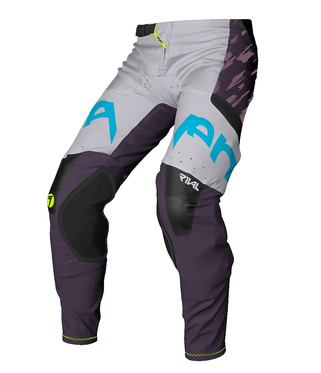 SALES SAMPLE - Seven Rival Clash Pant - (Gray / B-Berry) (30)
