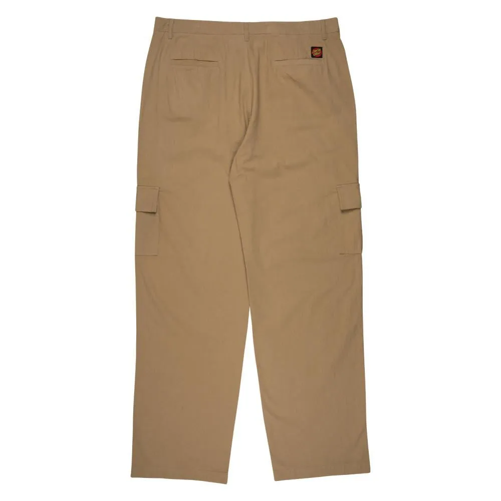 Santa Cruz Womens Pant Nolan Cargo Slouch Pant - Fawn