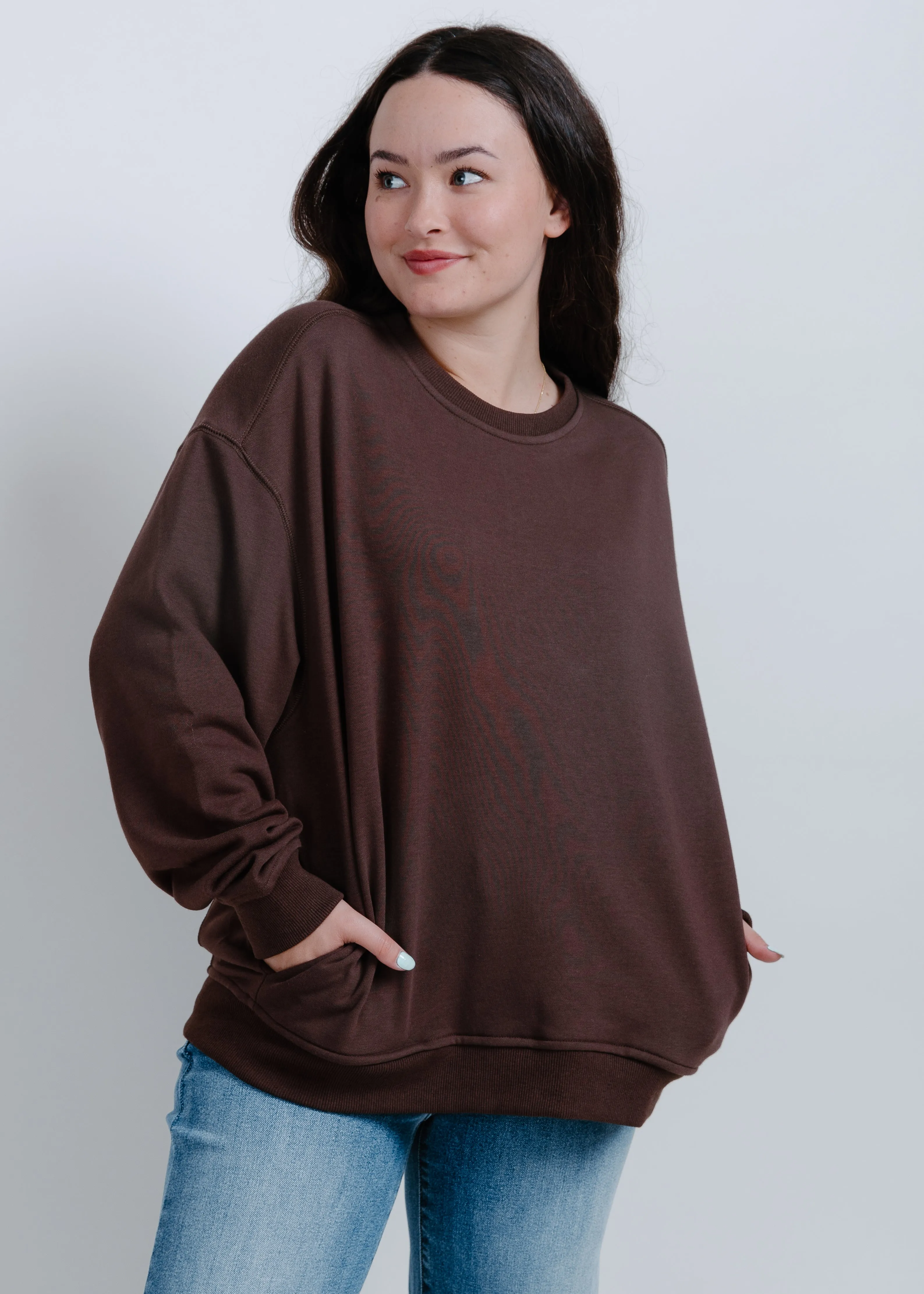 Savannah Sweatshirt - Cocoa