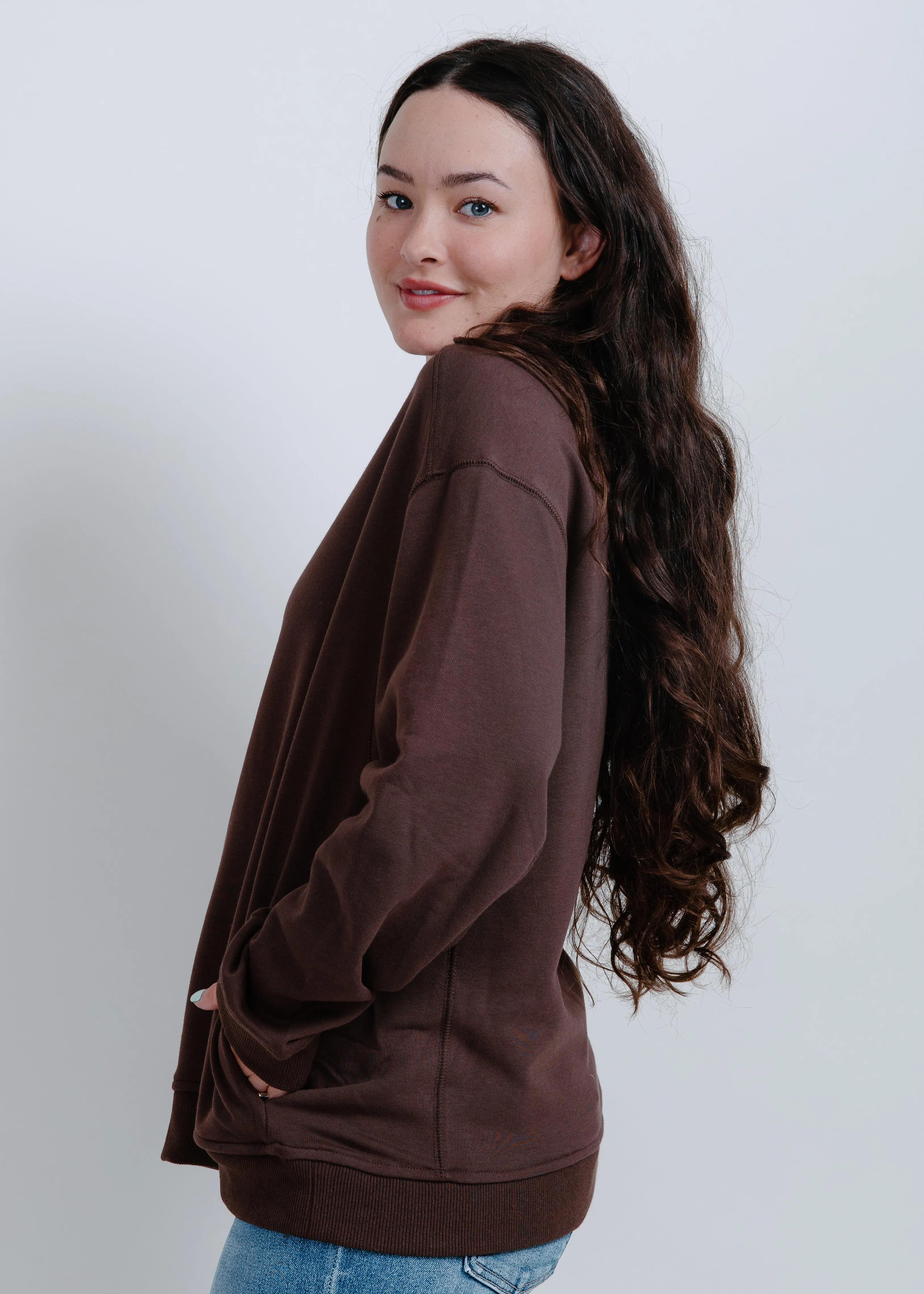 Savannah Sweatshirt - Cocoa