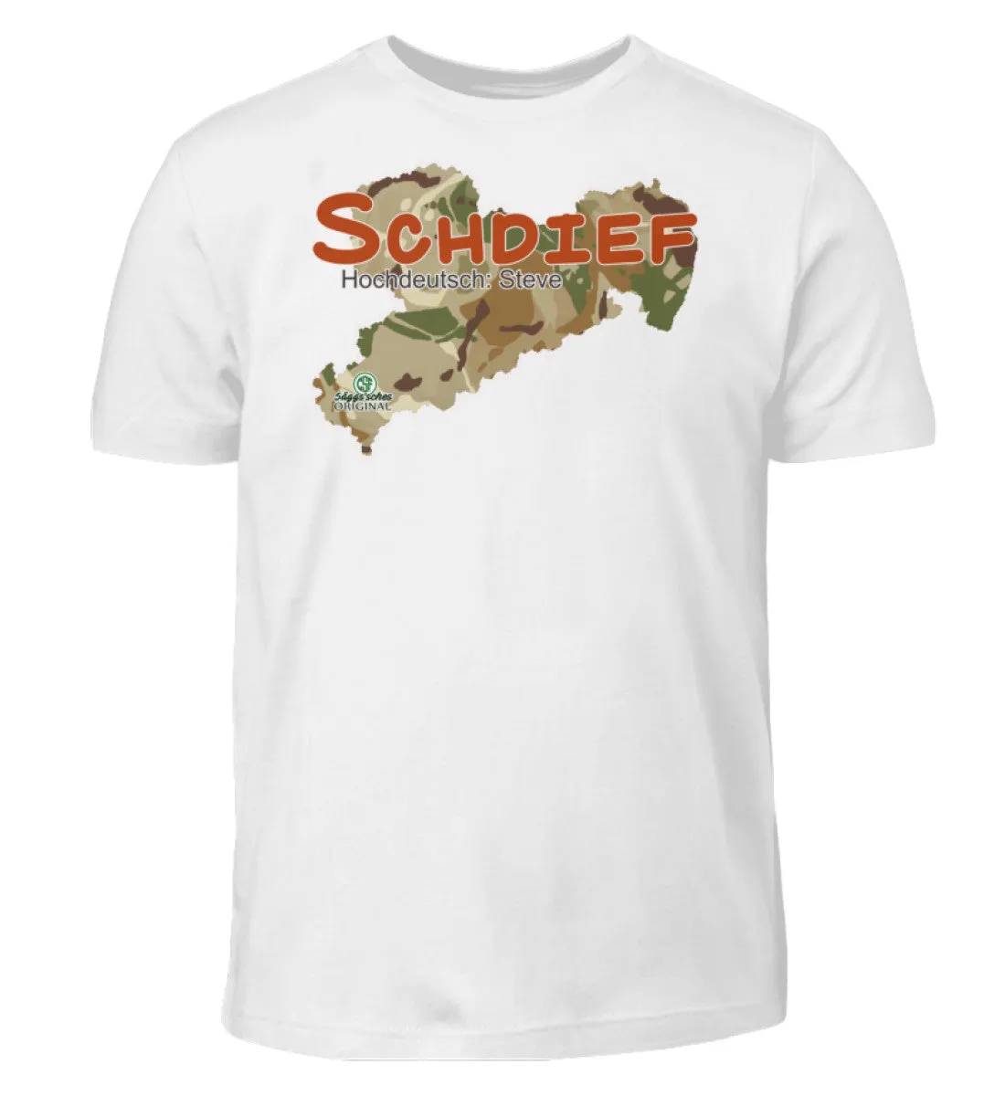 Schdief - Steve  - Kinder T-Shirt