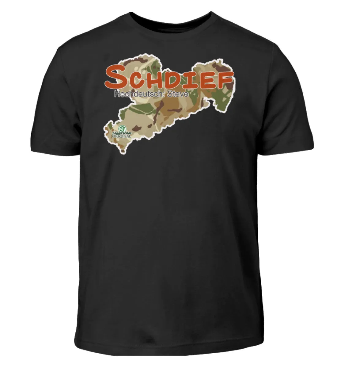 Schdief - Steve  - Kinder T-Shirt