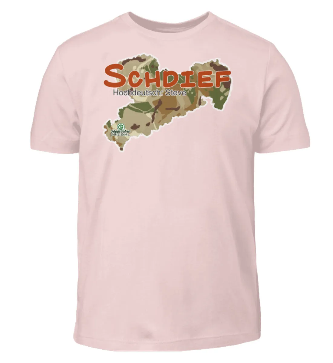 Schdief - Steve  - Kinder T-Shirt