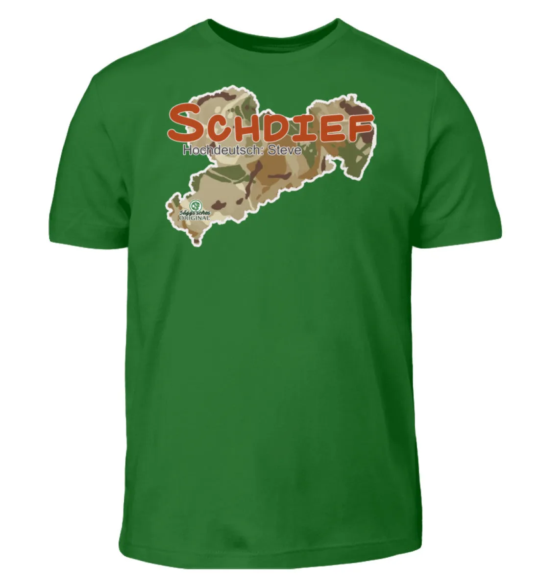 Schdief - Steve  - Kinder T-Shirt