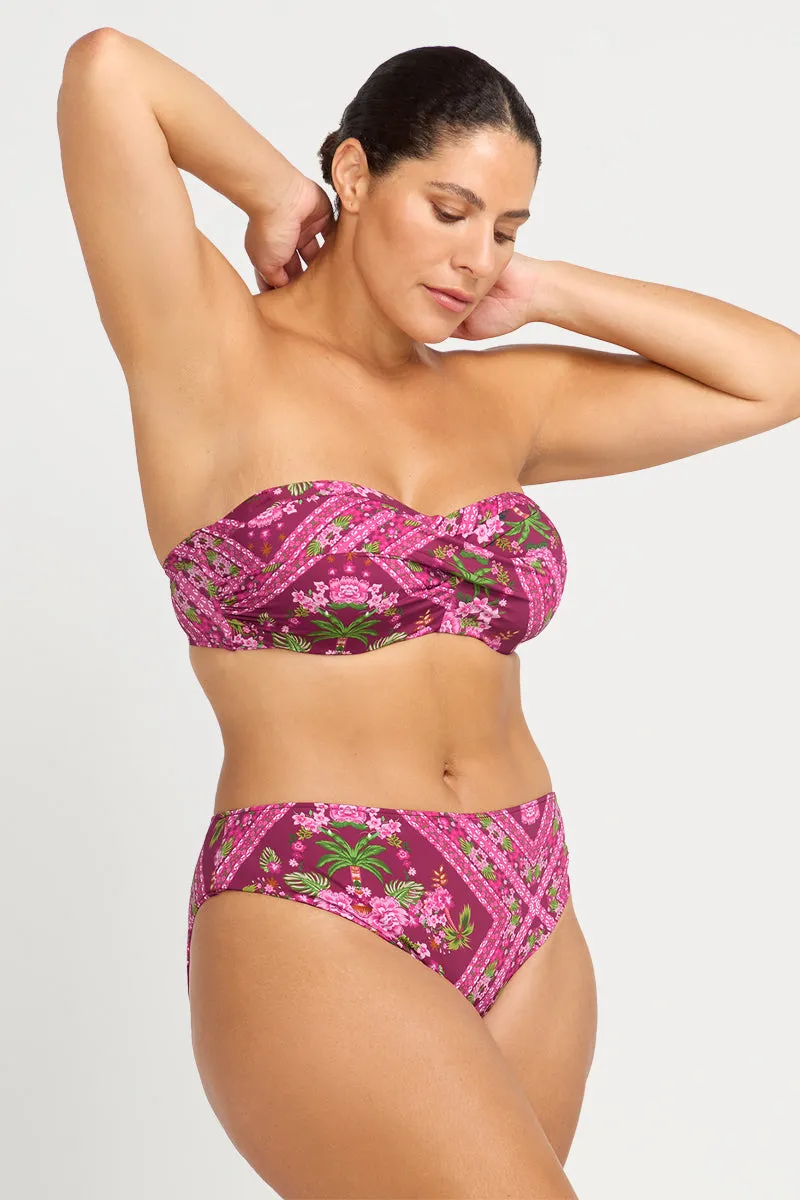 Shambala Monet Reversible Mid Rise Swim Pant