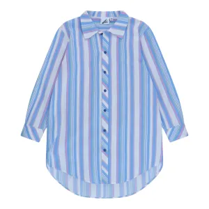 SHIRT DRESS Striped
