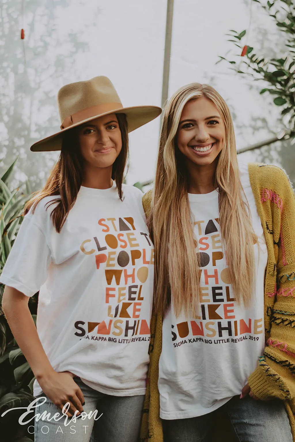 Sigma Kappa Sunshine Big Little Reveal Tshirt
