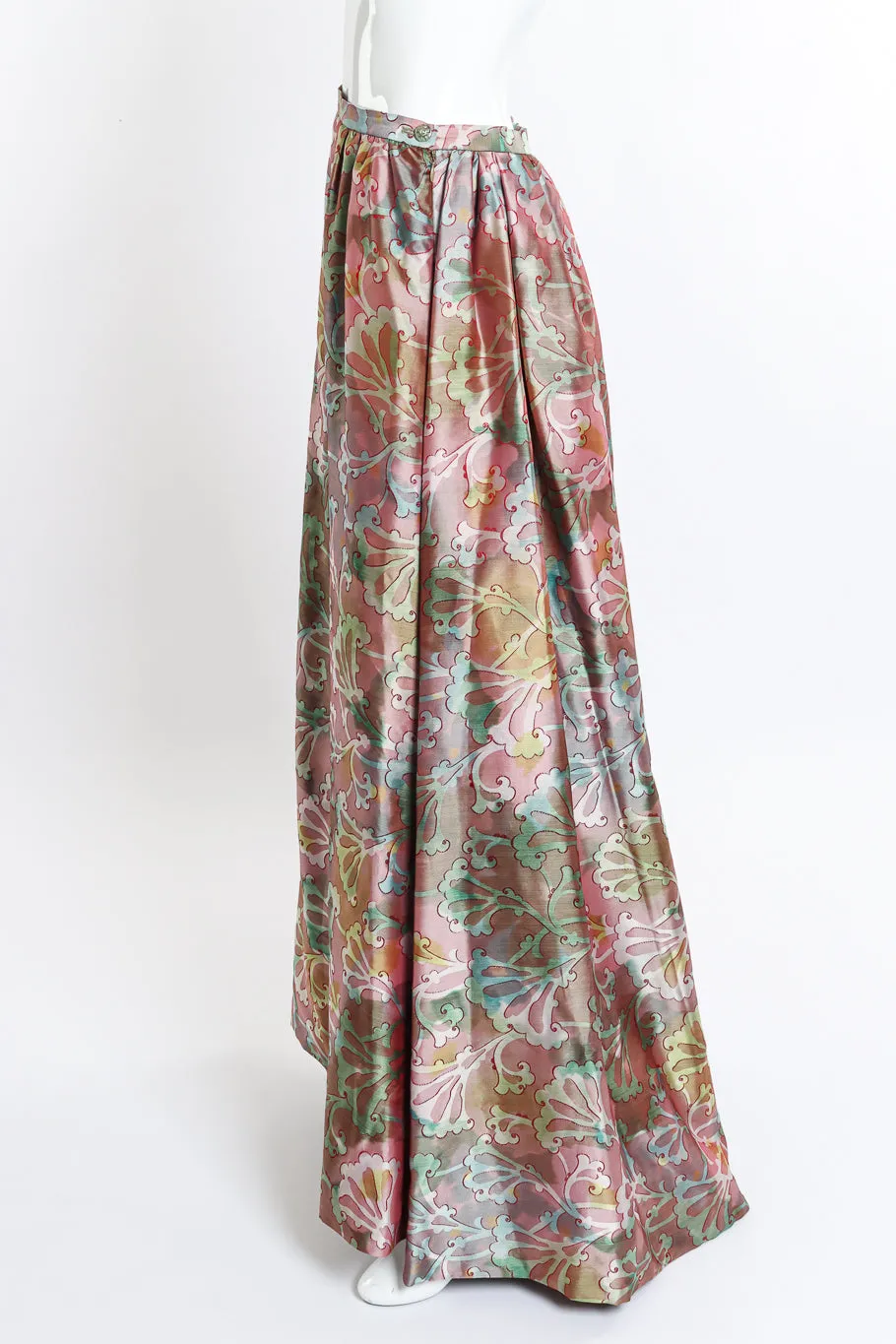 Silk Fleur Ball Skirt