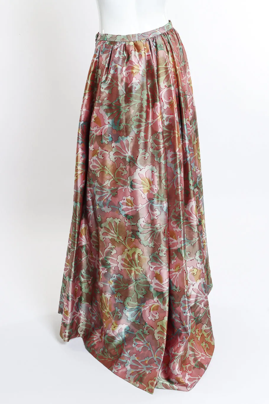 Silk Fleur Ball Skirt