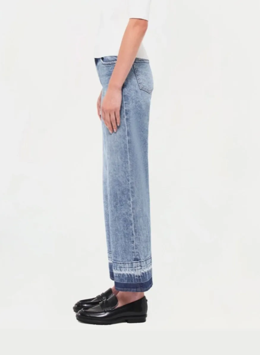 SIMKHAI | Jude High Rise Crop Wide Leg Pant