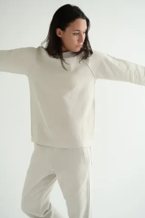 Simone Top in Concrete
