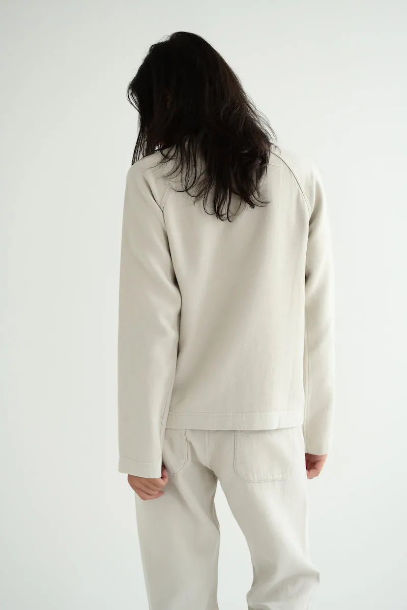 Simone Top in Concrete