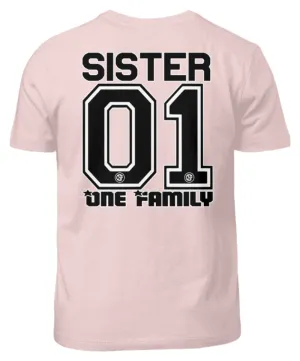 SISTER One Family  - Kinder T-Shirt