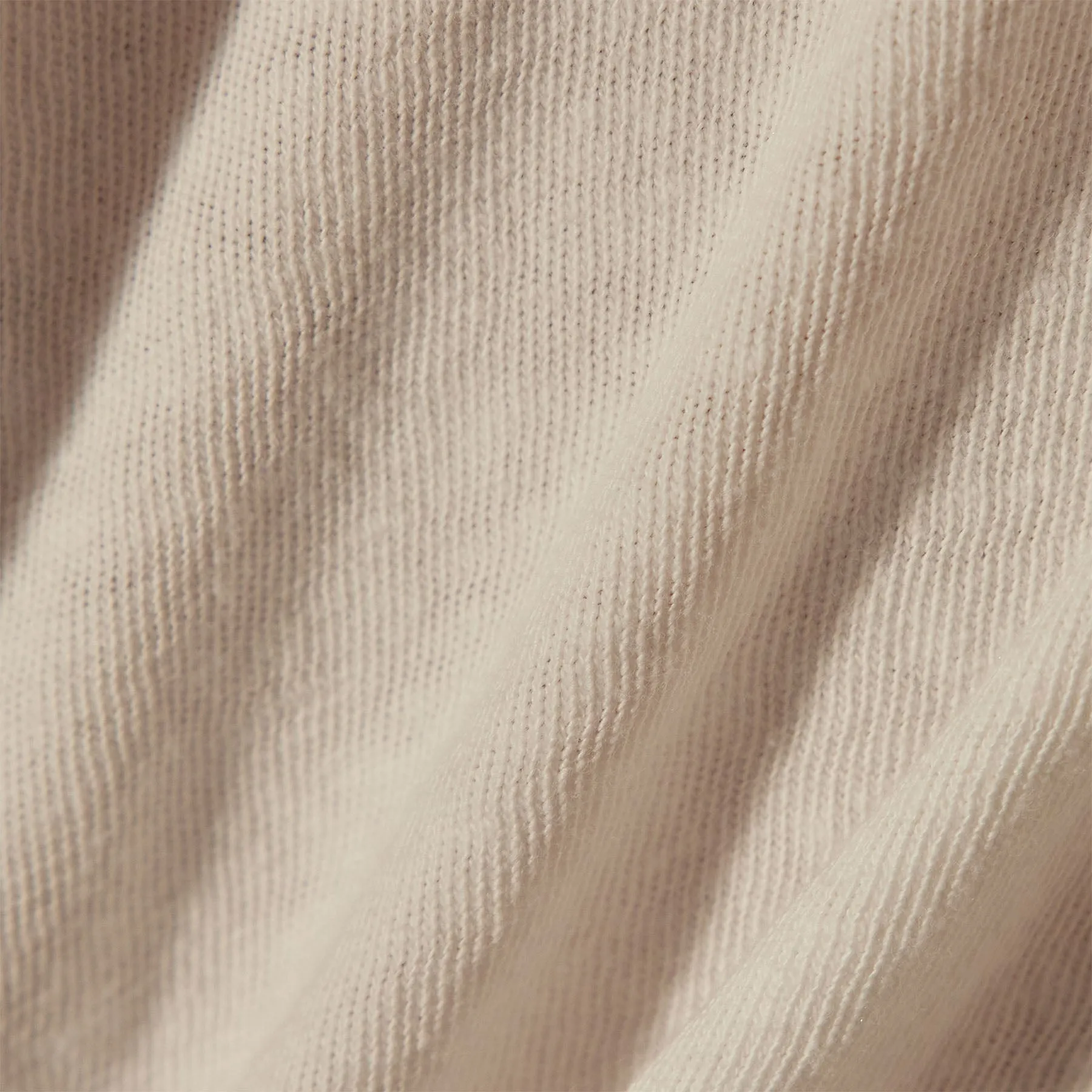 Slub Jersey Boxy Tee - White
