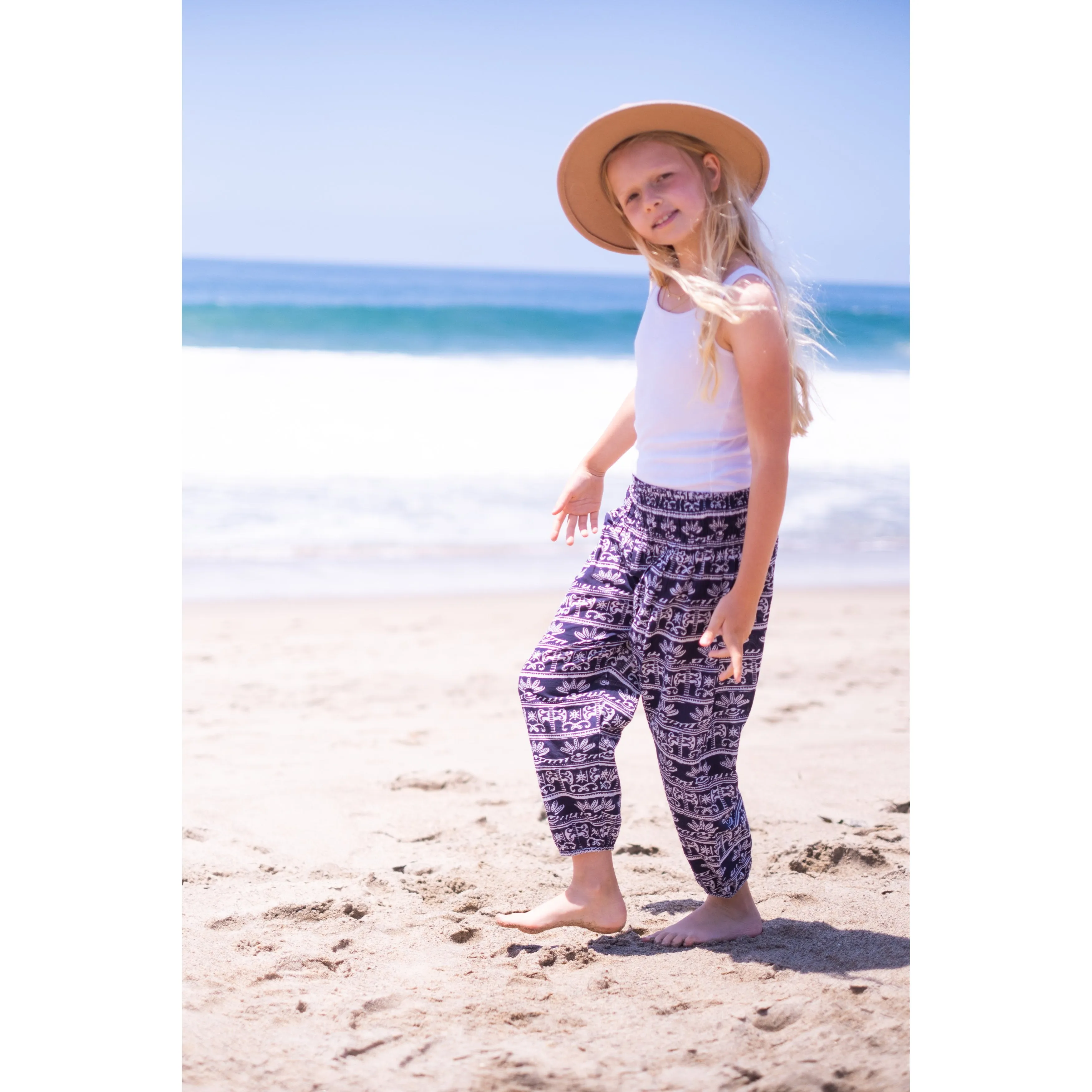 Smocked pant