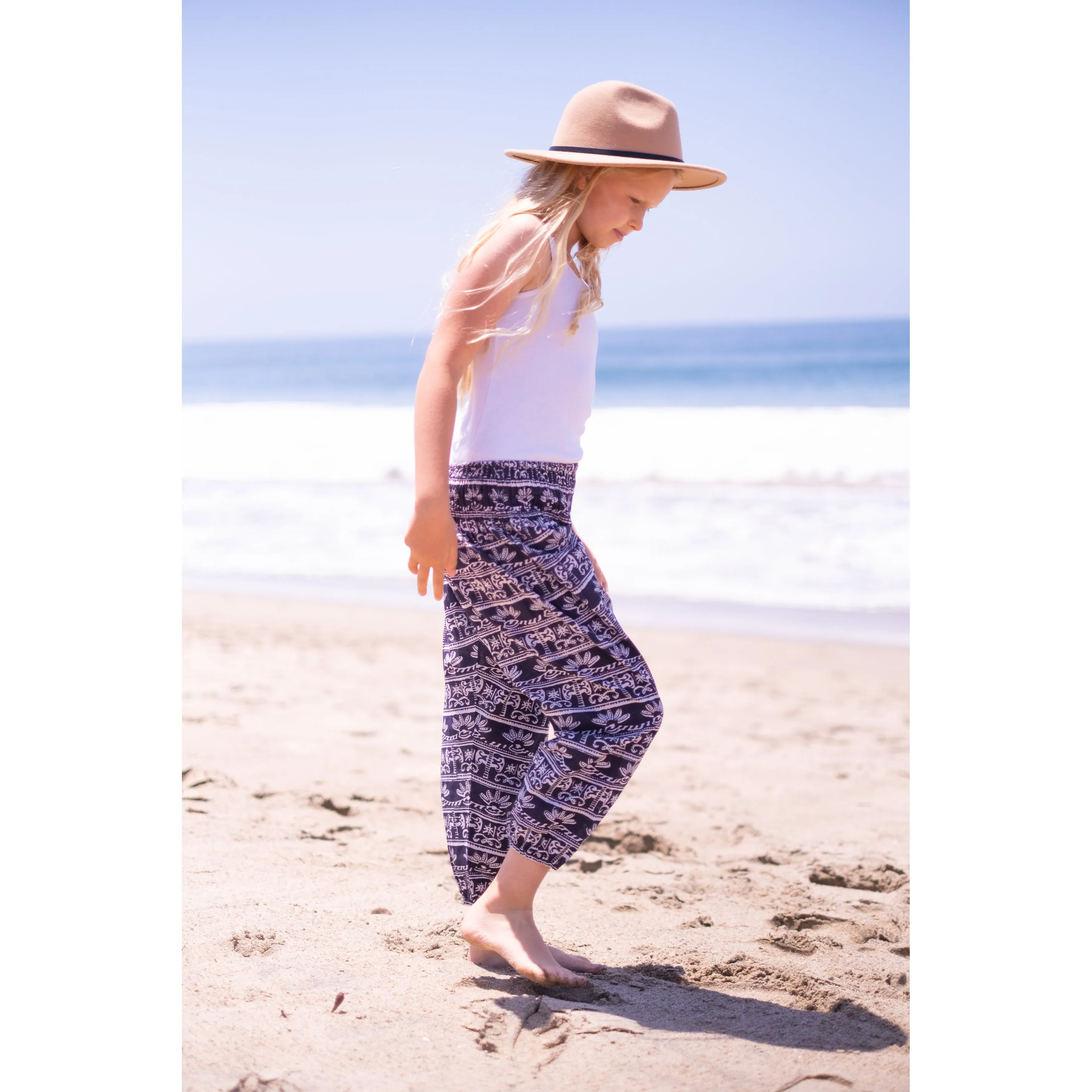 Smocked pant