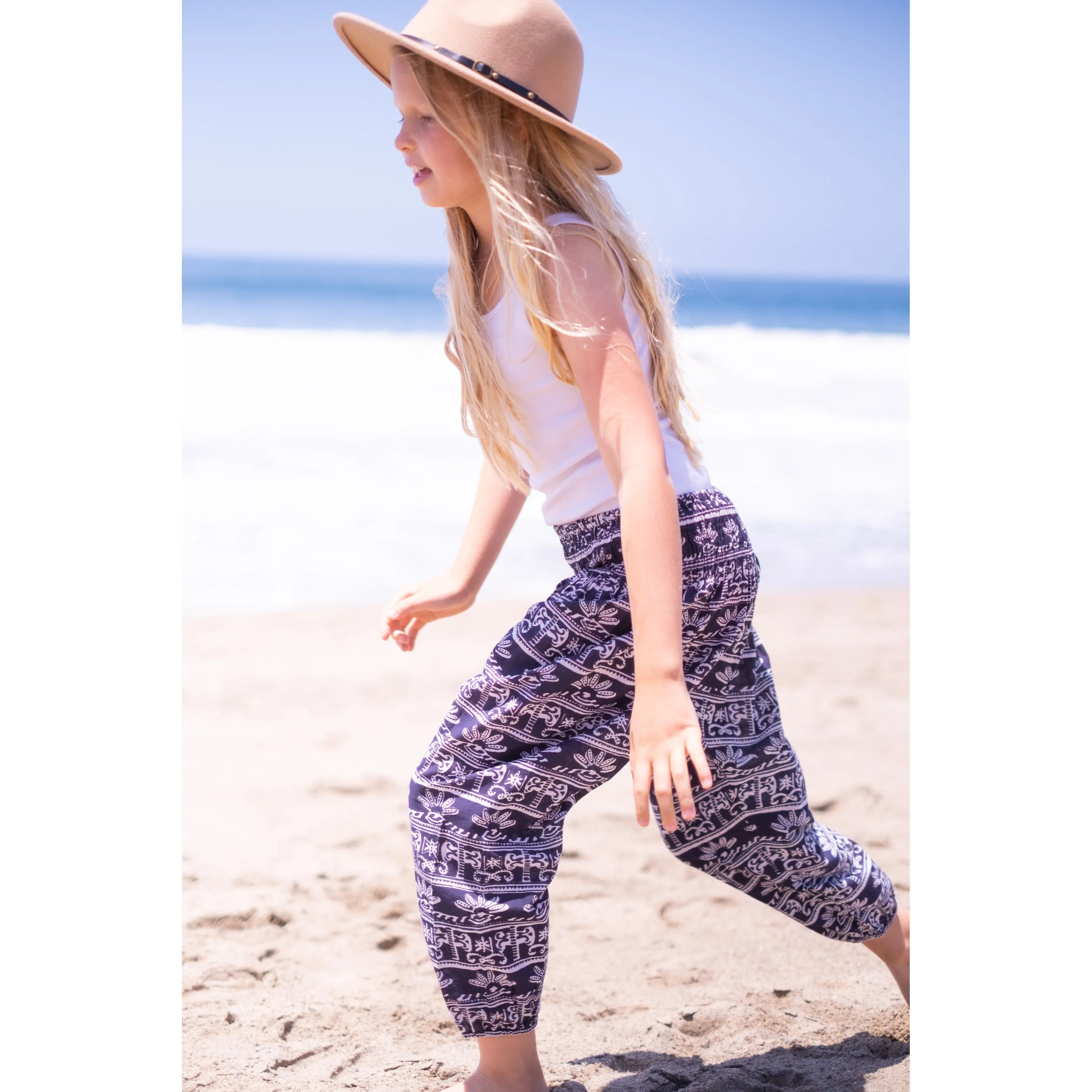 Smocked pant