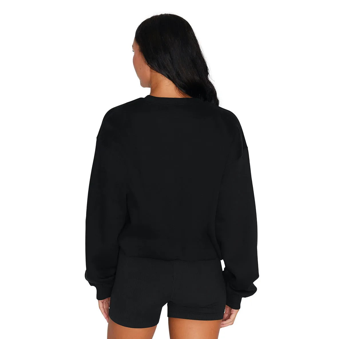 SMU Mustangs Black Crewneck