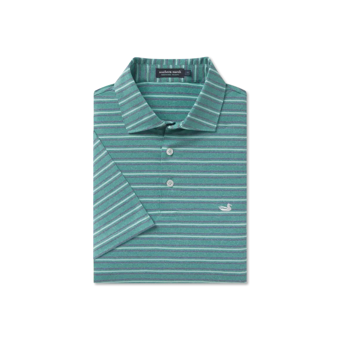Southern Marsh Maybourne Featherlight Stripe Polo