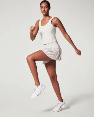 SPANX | Yes, Pleats! 14" Skort {Cloud White}