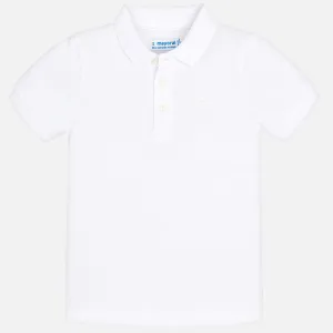 SS19 Mayoral Boys White Polo Top 150