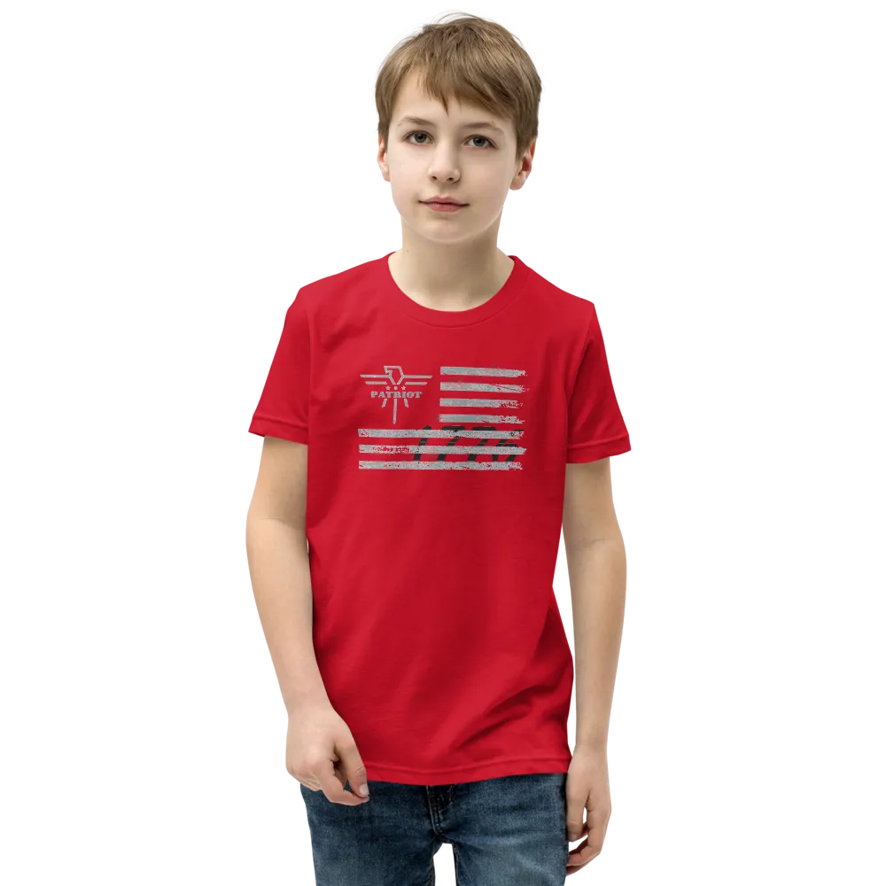 Striped 1776 T-Shirt Youth