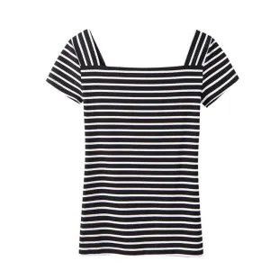Striped Cotton T-Shirt