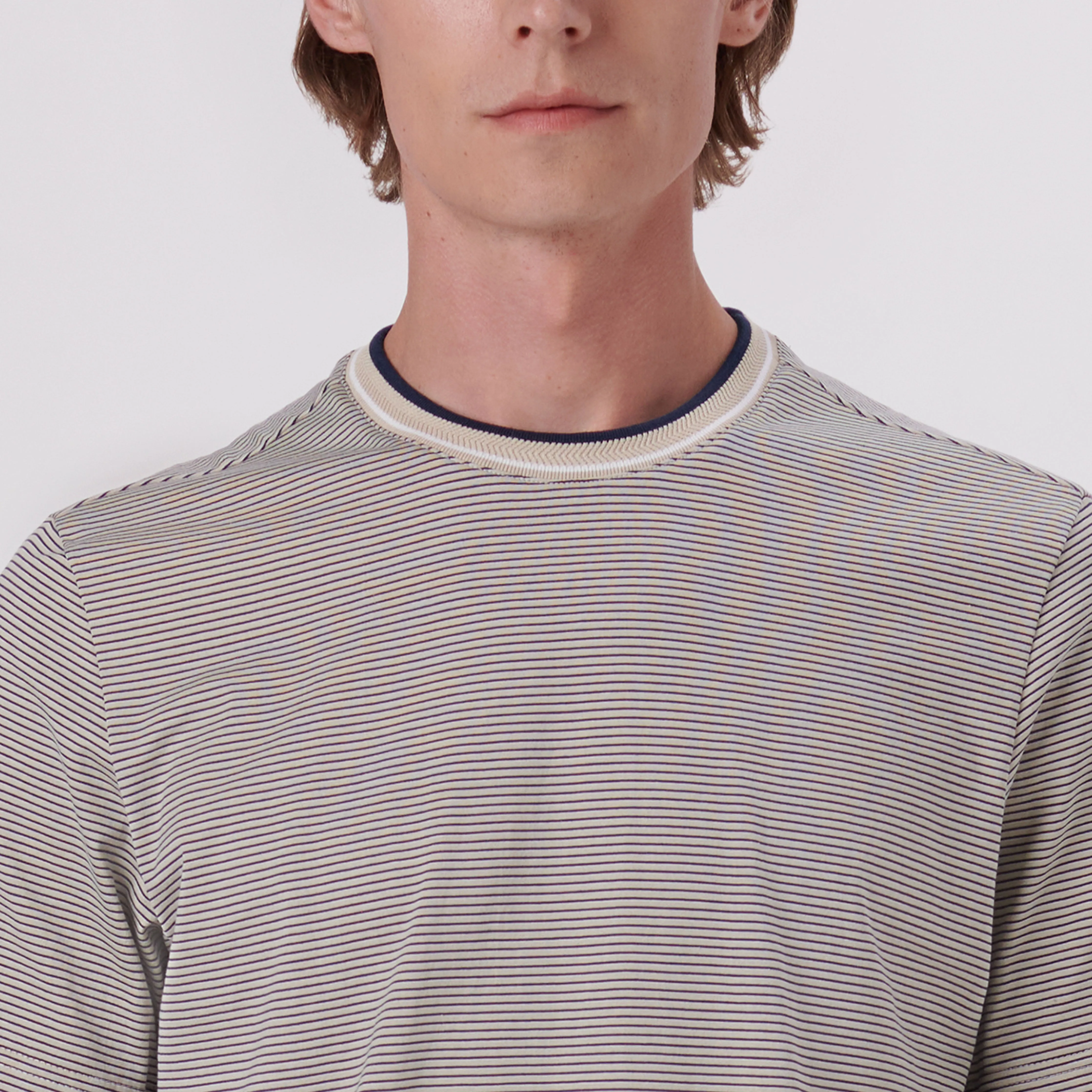 Striped Crew Neck T-Shirt