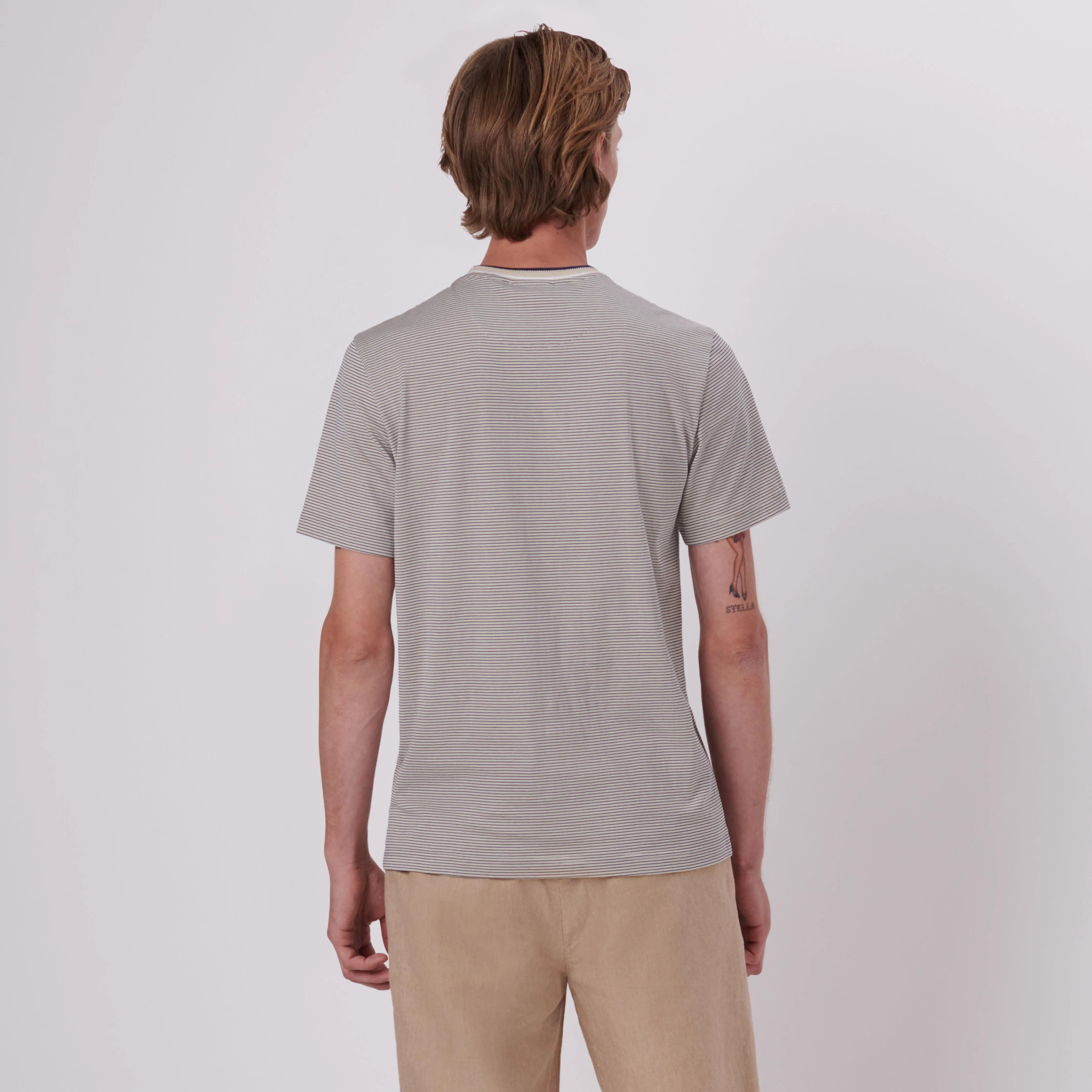 Striped Crew Neck T-Shirt