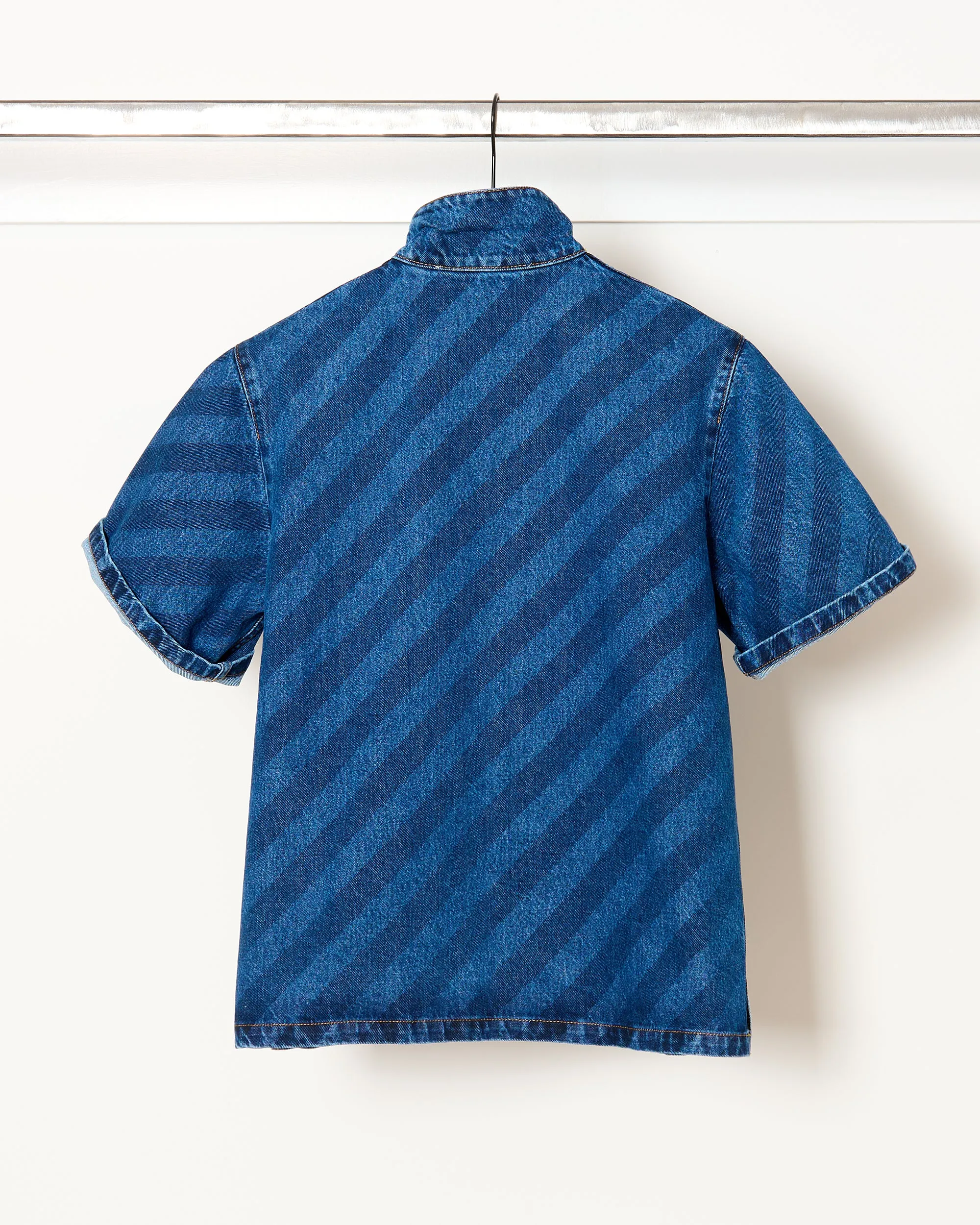 Striped Denim Shirt