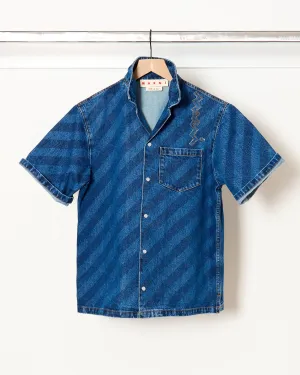 Striped Denim Shirt
