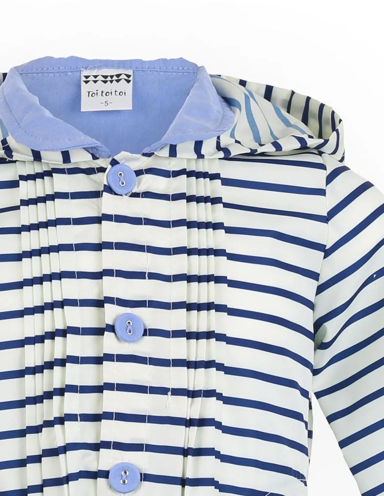 Striped Hooded Jacket