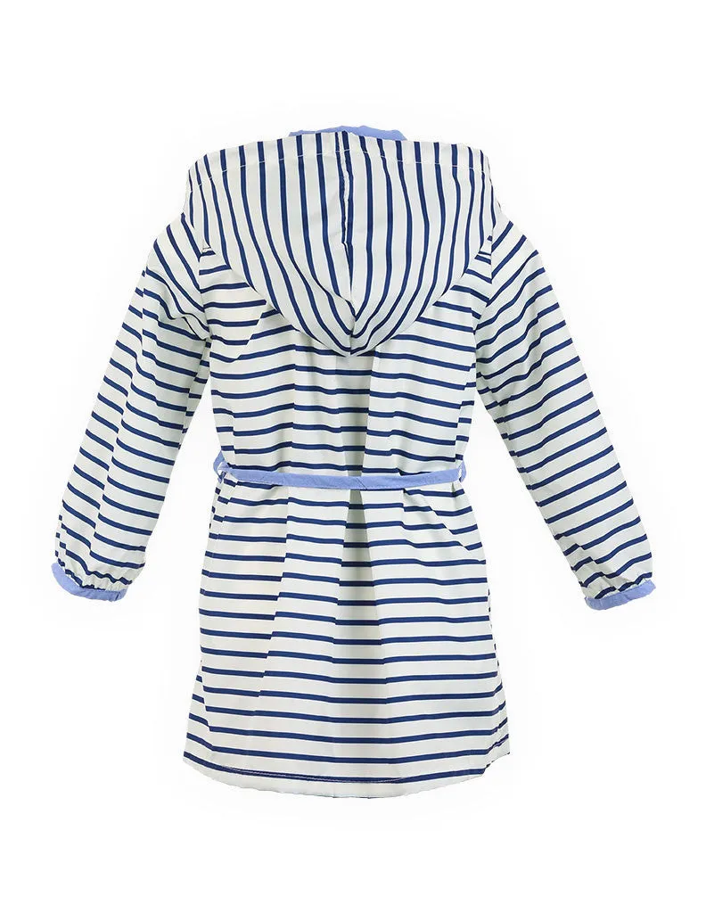 Striped Hooded Jacket