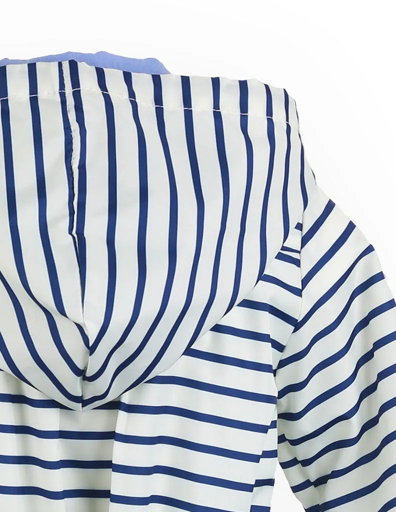 Striped Hooded Jacket