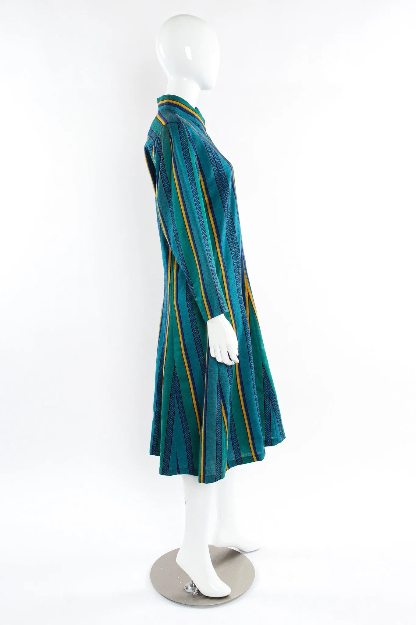 Striped Wool Dress