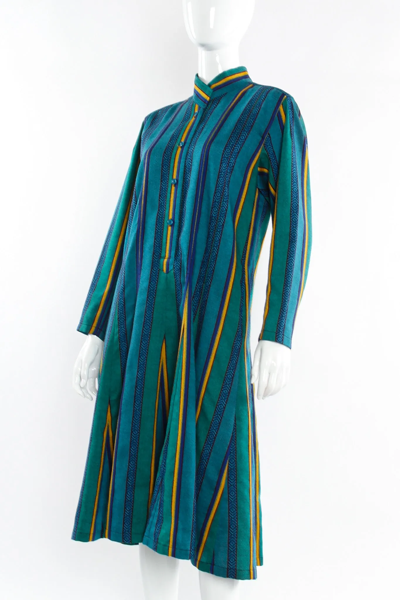 Striped Wool Dress