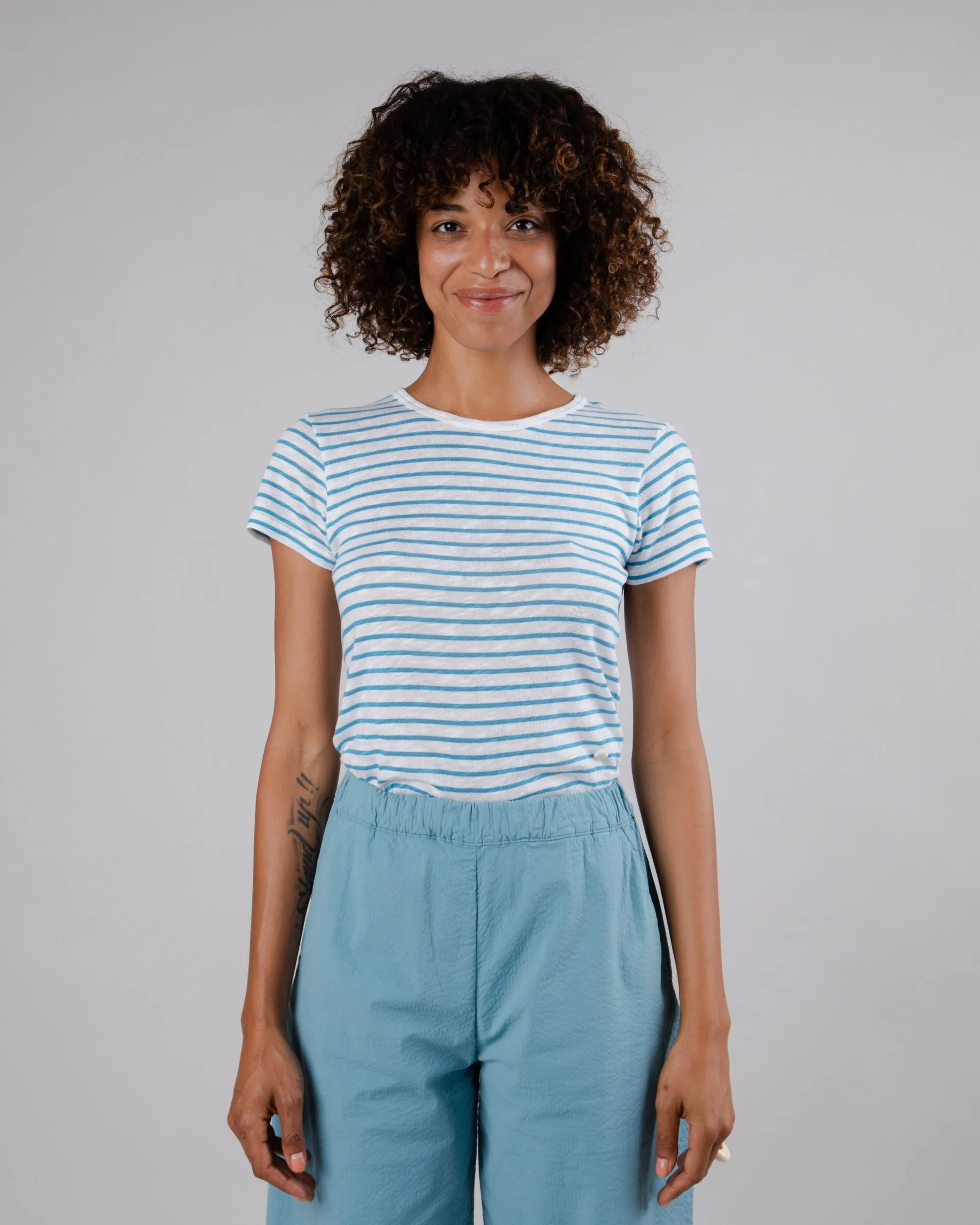 Stripes Tee Blue