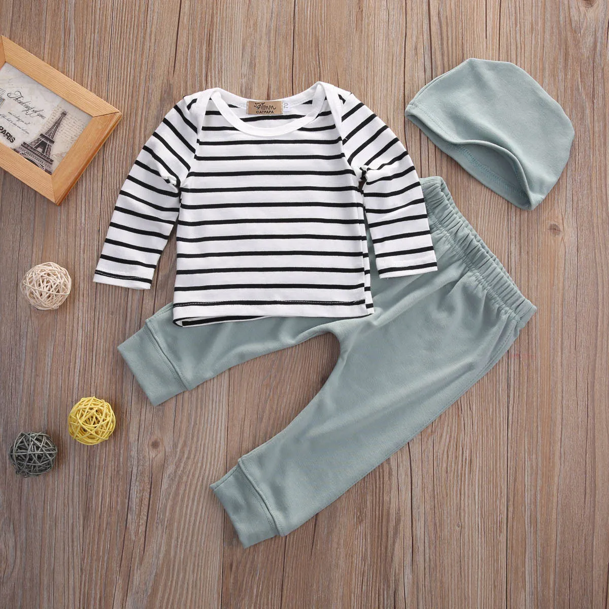 Stripped Baby 3 piece Set