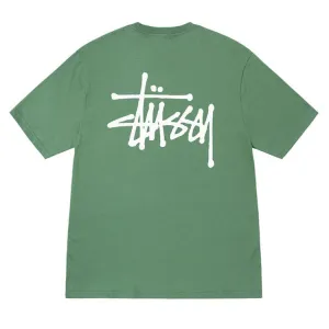 Stussy Basic Logo T-Shirt Green