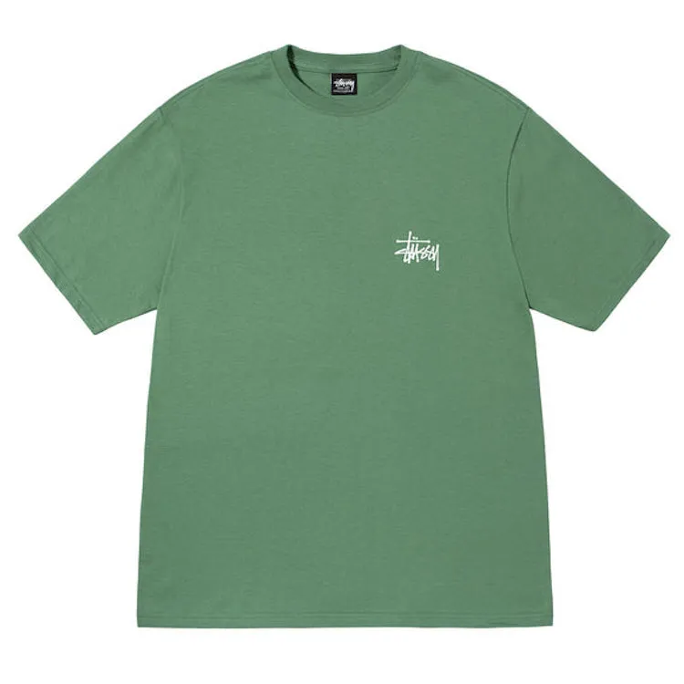 Stussy Basic Logo T-Shirt Green