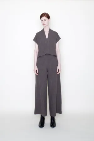 Szeki Linen Wide-Legged Trouser