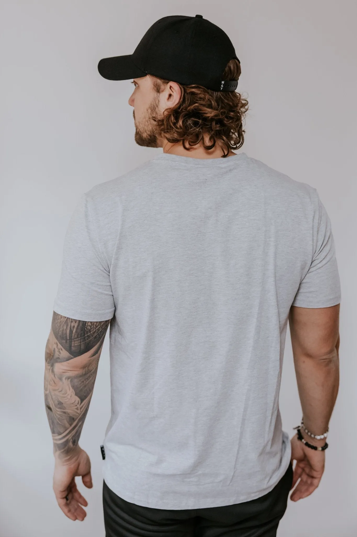 T-SHIRT BASIC -GRIS-