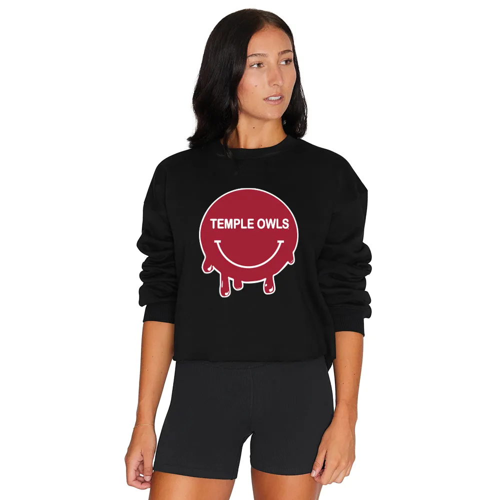 Temple Owls Smile Crewneck