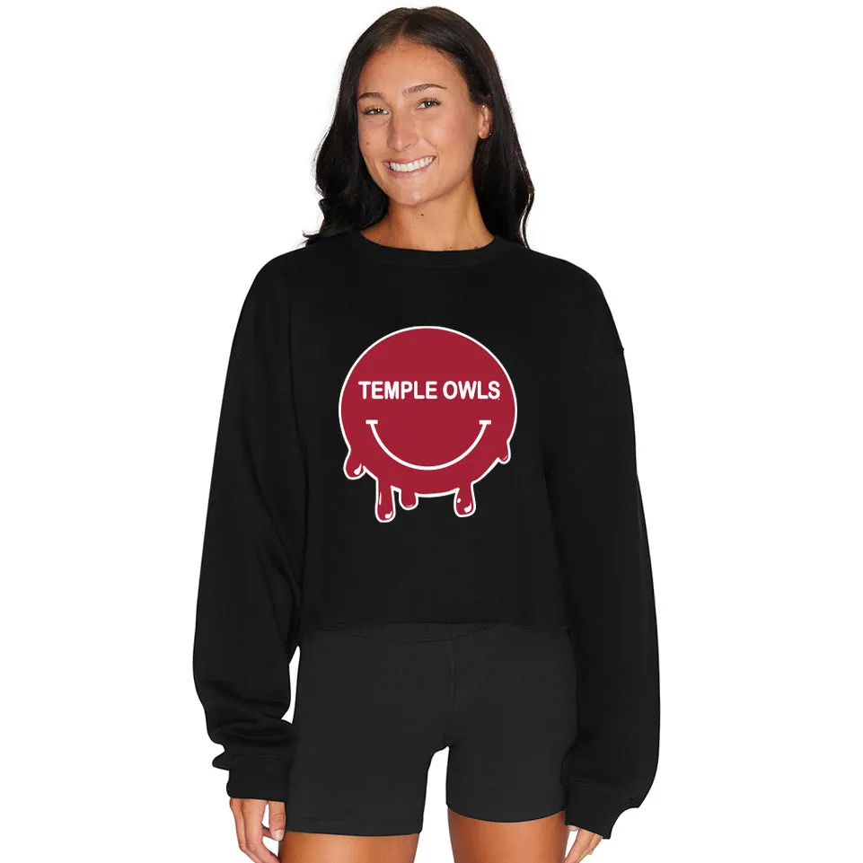 Temple Owls Smile Crewneck