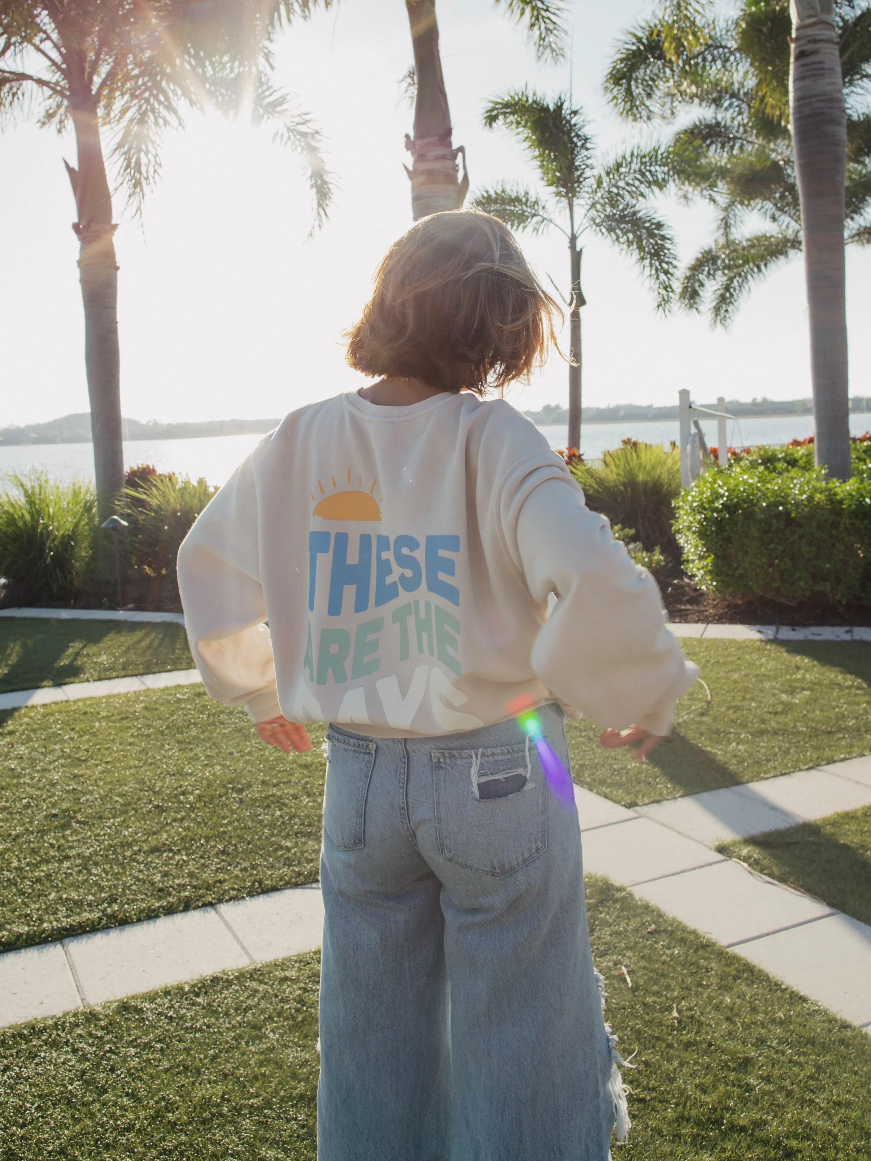 These Are The Days Crewneck