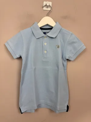 Thomas Brown Polo, sky blue 4-5y