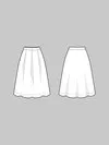 Three Pleat Skirt Pattern XS-L  -- The Assembly Line Patterns